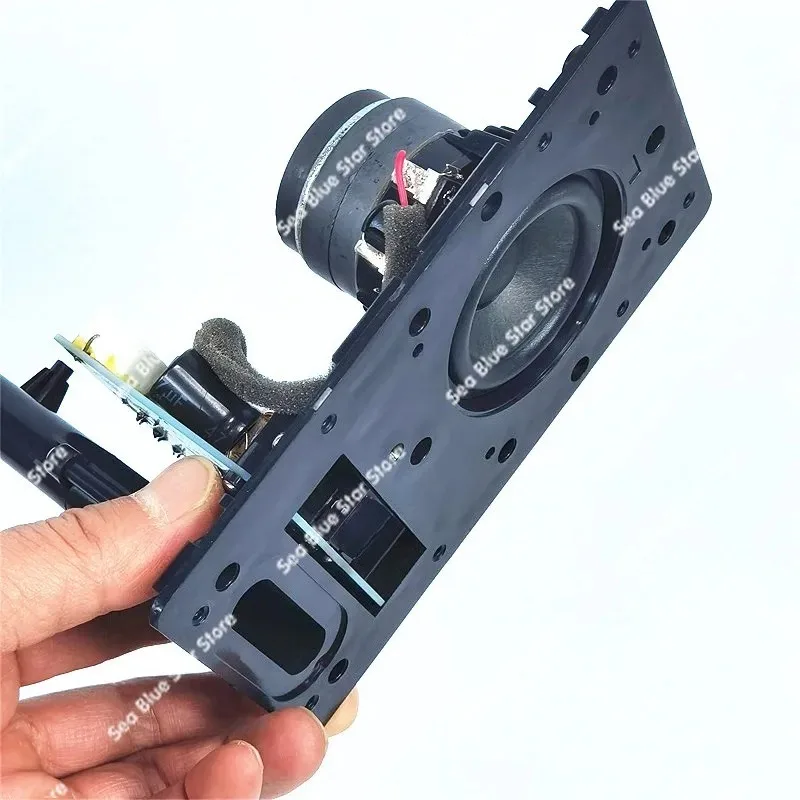 Baffle speaker 2.5 inch 30w speaker with 3 divider embedded injection molding long stroke 3 magnetic