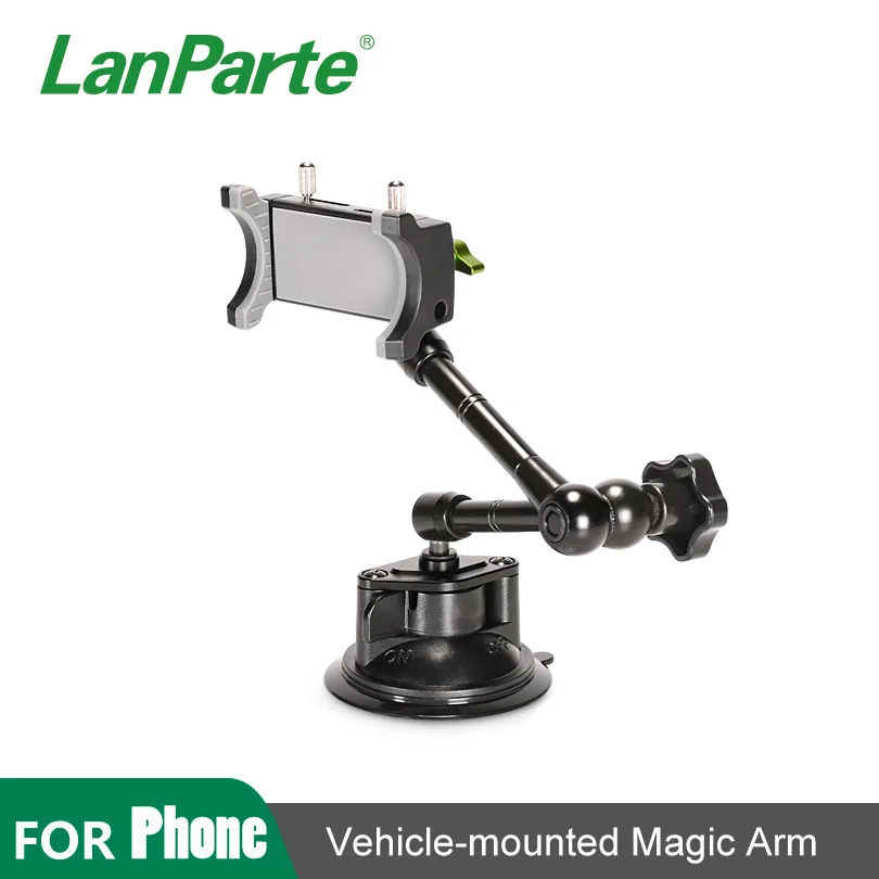 Lanparte New car shooting bracket car suction cup fixed shooting frame car first-view video camera phone holder