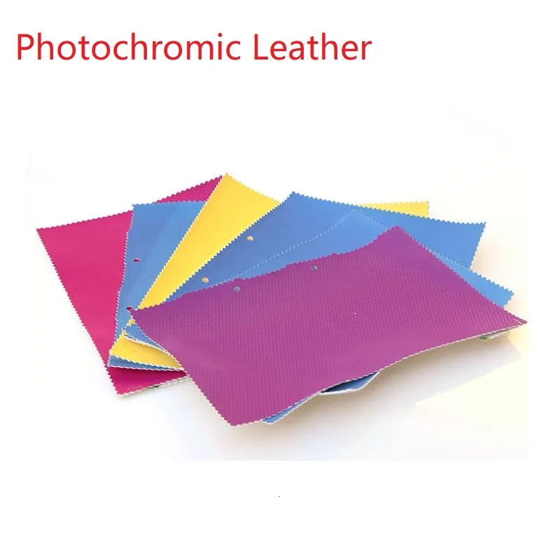 Photochromic PU Material Fabric, Discolored Leather Bag, Shoes Garment, DIY