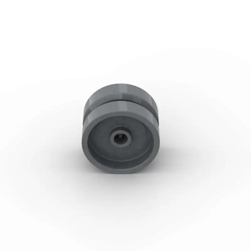 MOC 10個入り 18976 車両タイヤブロック ホイール 18×12 車軸穴付き 組み立てブロック おもちゃ 大人 男の子 特別な日のギフト