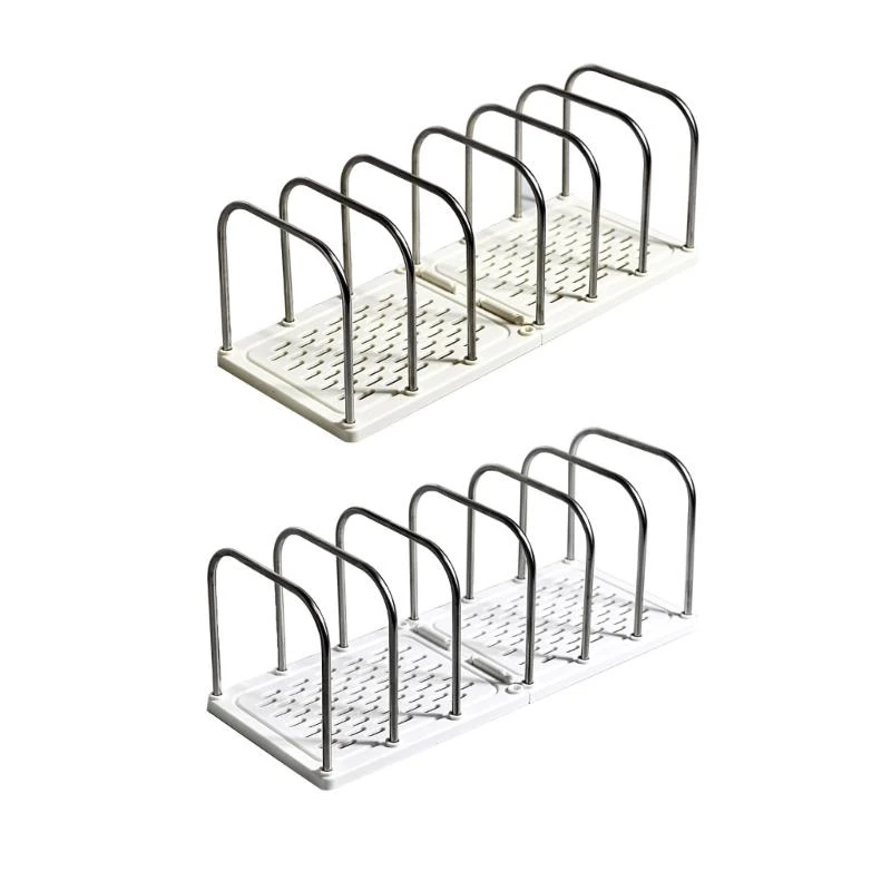 

DXAB Desktop File Organizers Metal Wire Magazine Stand Bookshelf for Desk 6 Slot File Sorter Organizers Rack 14.5x5.7x5.3Inch