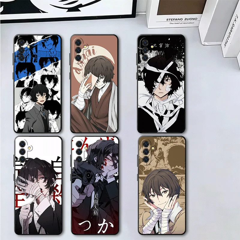 Bungo Stray Dogs Dazai Soft Phone Case for Samsung A17 A37 A57 A16 A26 A36 A56 A15 A25 A35 A55 A14 A24 A34 A54 A13 A23 A33 A53 A