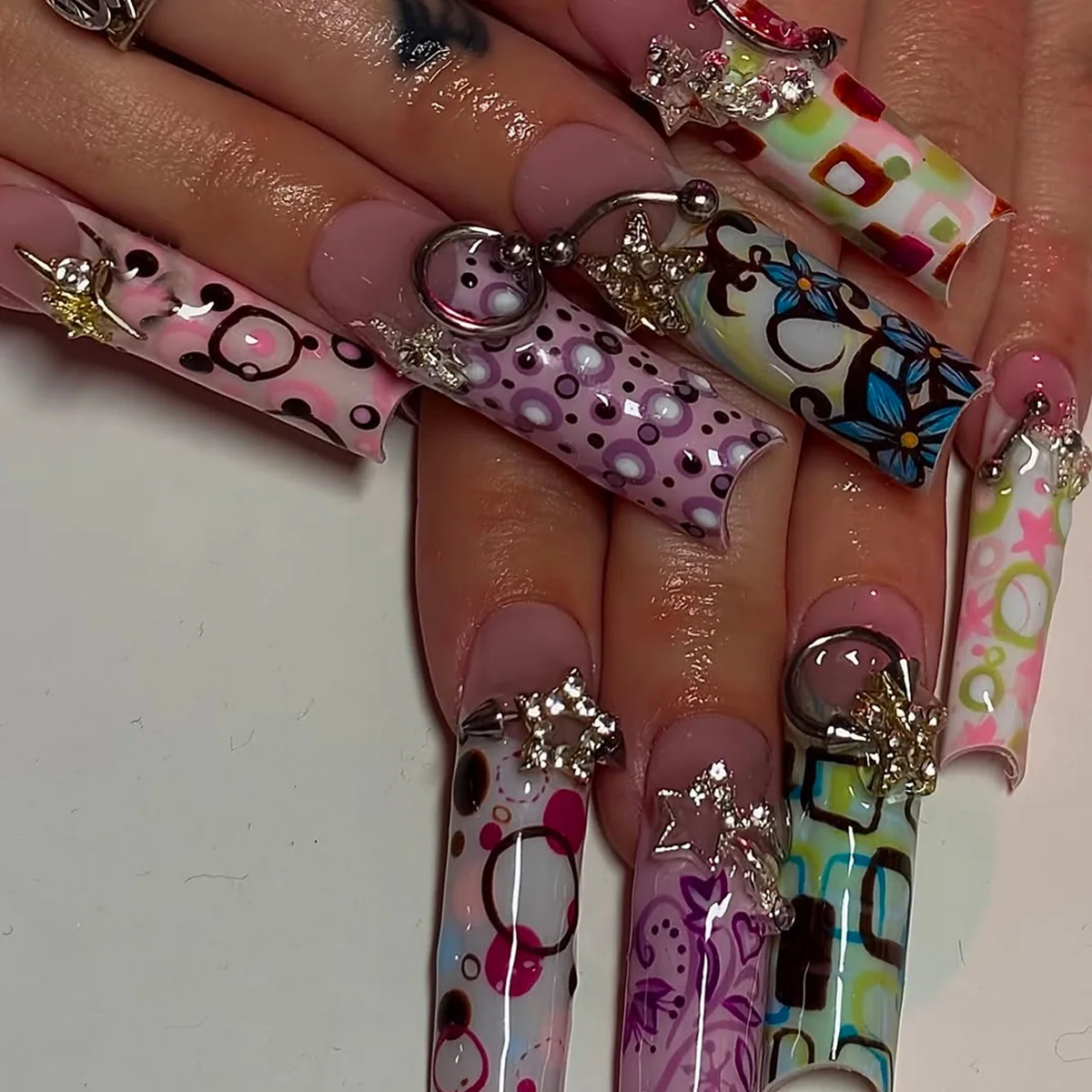 24Pcs Long French S…