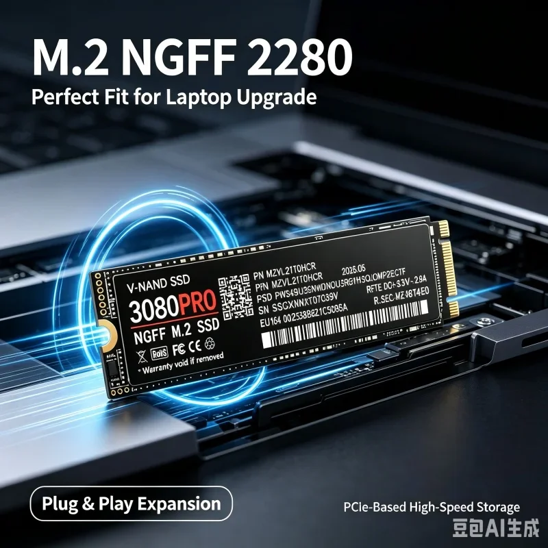 3080 PRO M.2 2280 NGFF PCIe 4.0 SSD Up to 7200MB/s Internal Solid State Drive 500GB-4TB For PS5 Laptop Desktop Gaming PC Storage