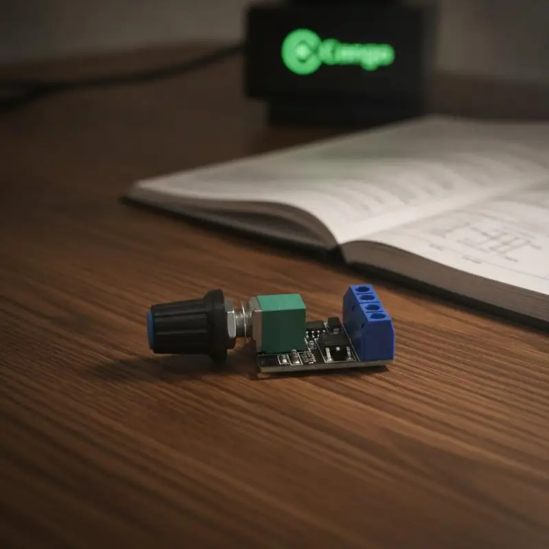 PWM DC Motor Speed Controller Adjustable Knob Low Power Consumption Stable Performance for Water Pump Speed Control