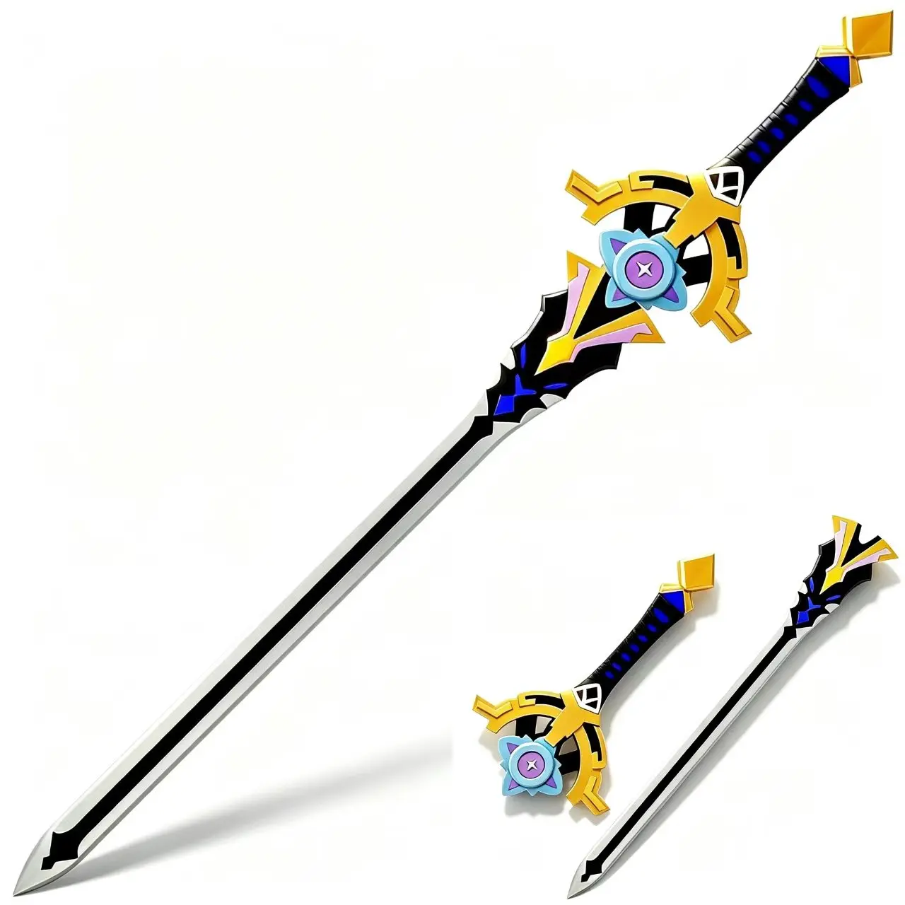 Albedo Sword Cinnabar Spindle Cosplay Props Game Genshin Impact Halloween Christmas Party Masquerade Anime Shows