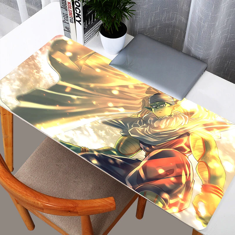 DBZ Dragon Ball Piccolo Muismat Spel 90x400 Rubber Mini Pc Toetsenbord Laptop Computer Snelheid Bureau Mat Gaming accessoires Muismat