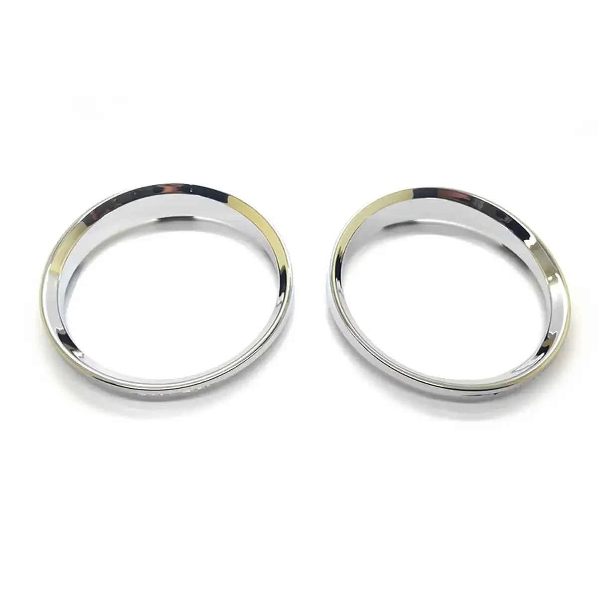 2PCS Snap in Style ABS Plastic Made Chrome Speedometer Dial Gauge Rings Bezel Trim (M3 style Design) For BMW E90 E91 E92 E93 M3