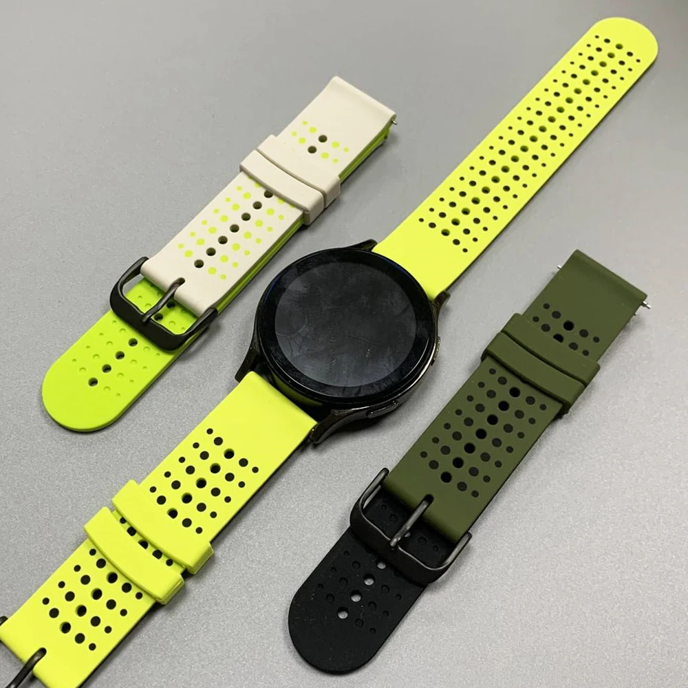 22 مللي متر سيليكون لينة حزام ل Garmin Forerunner 570 47 مللي متر 265 255 الموسيقى Vivoactive4 سوار للغارمين Venu 2 3 4 45 مللي متر الرياضة الفرقة