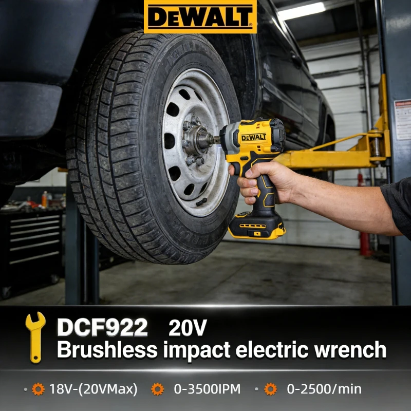 DEWALT DCF922 20V Wireless Impact Wrench: 1/2