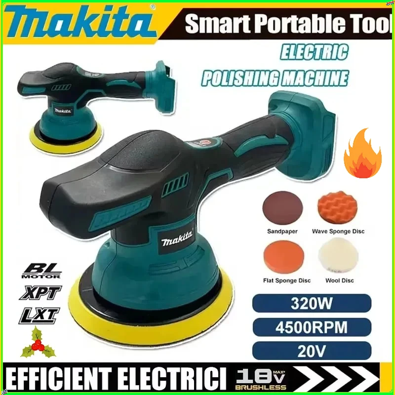 makita-18v-electric-polisher-auto-car-waxing-polishing-machine-digital-display-cordless-car-polisher-power-tool