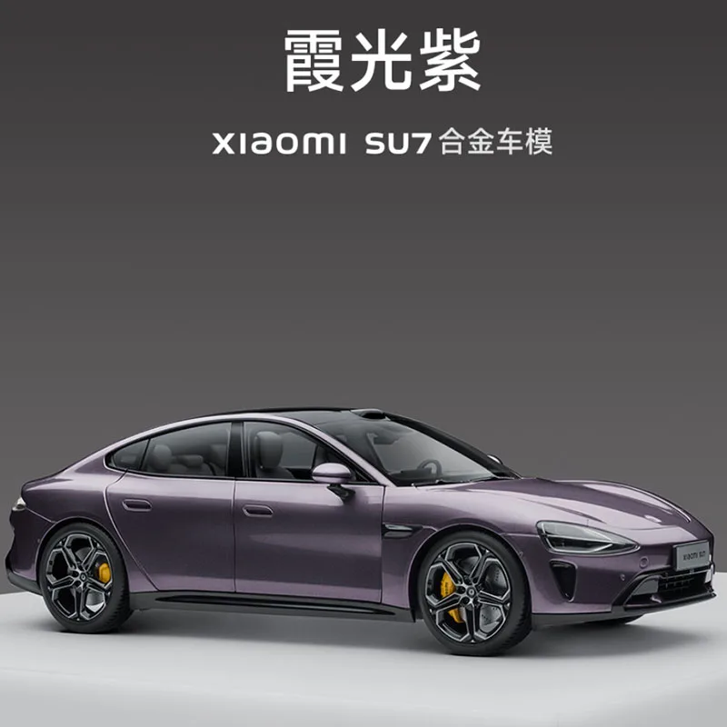 Modèle à l'échelle originale 1:18, Xiaomi Auto SU7,SU7 Ultra, modèle moulé sous pression pour la collection et l'affichage