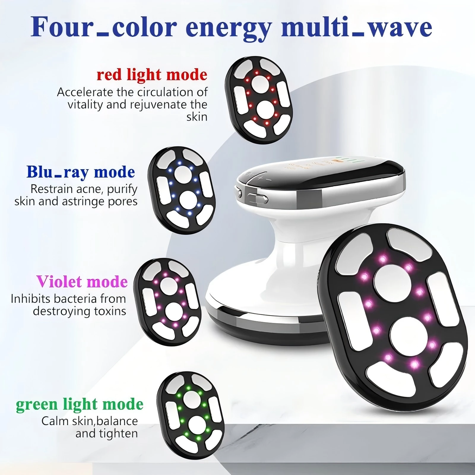 مكركرنت LED الفوتون جهاز شد الجلد آلة فقدان الوزن الدهون الموقد تشكيل الجسم معدات إزالة السيلوليت مدلك