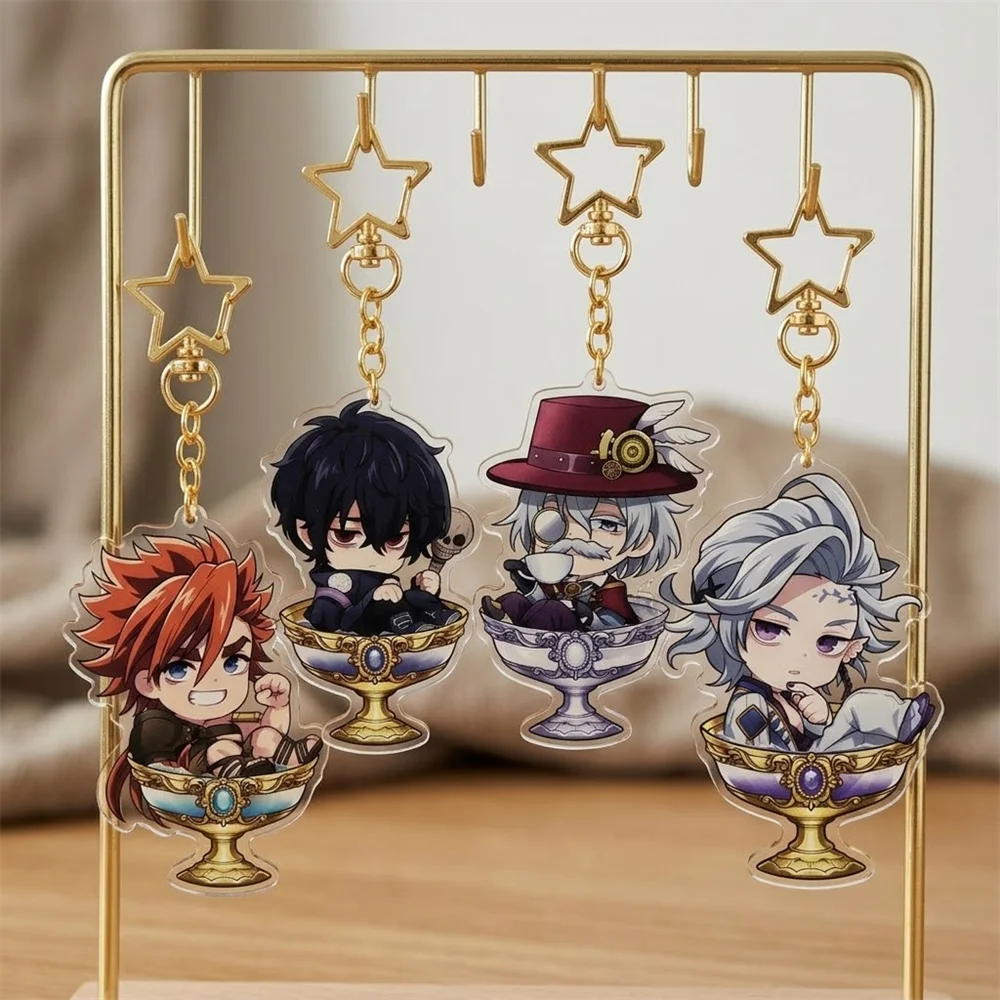 Acrylic Keychain 6CM Stand Model Ornament Accessories Goods Christmas Gifts Anime Record of Ragnarok