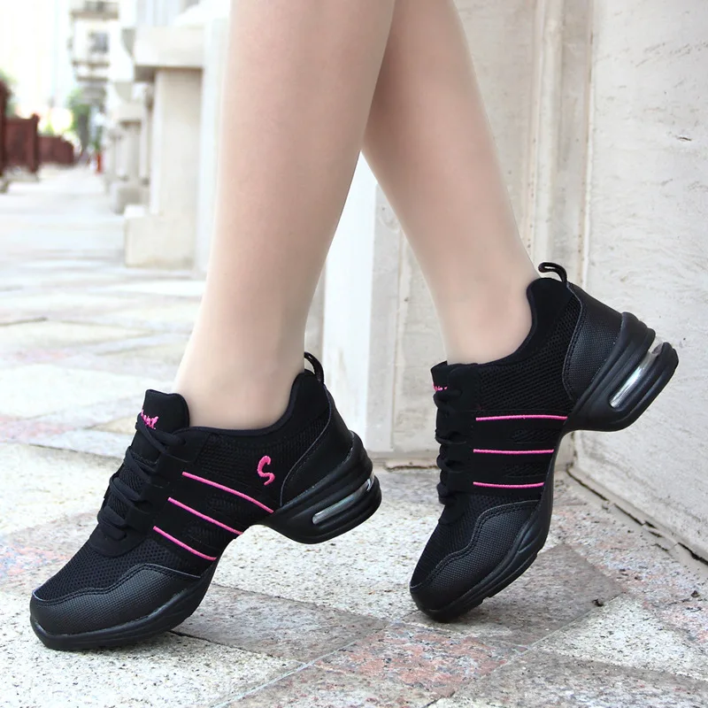 Dance Women Jazz Shoes Salsa Modern Hip Hop Dance Sneakers Children Teacher Woman Girls Sports Dancing Shoes Ladies Sneakers