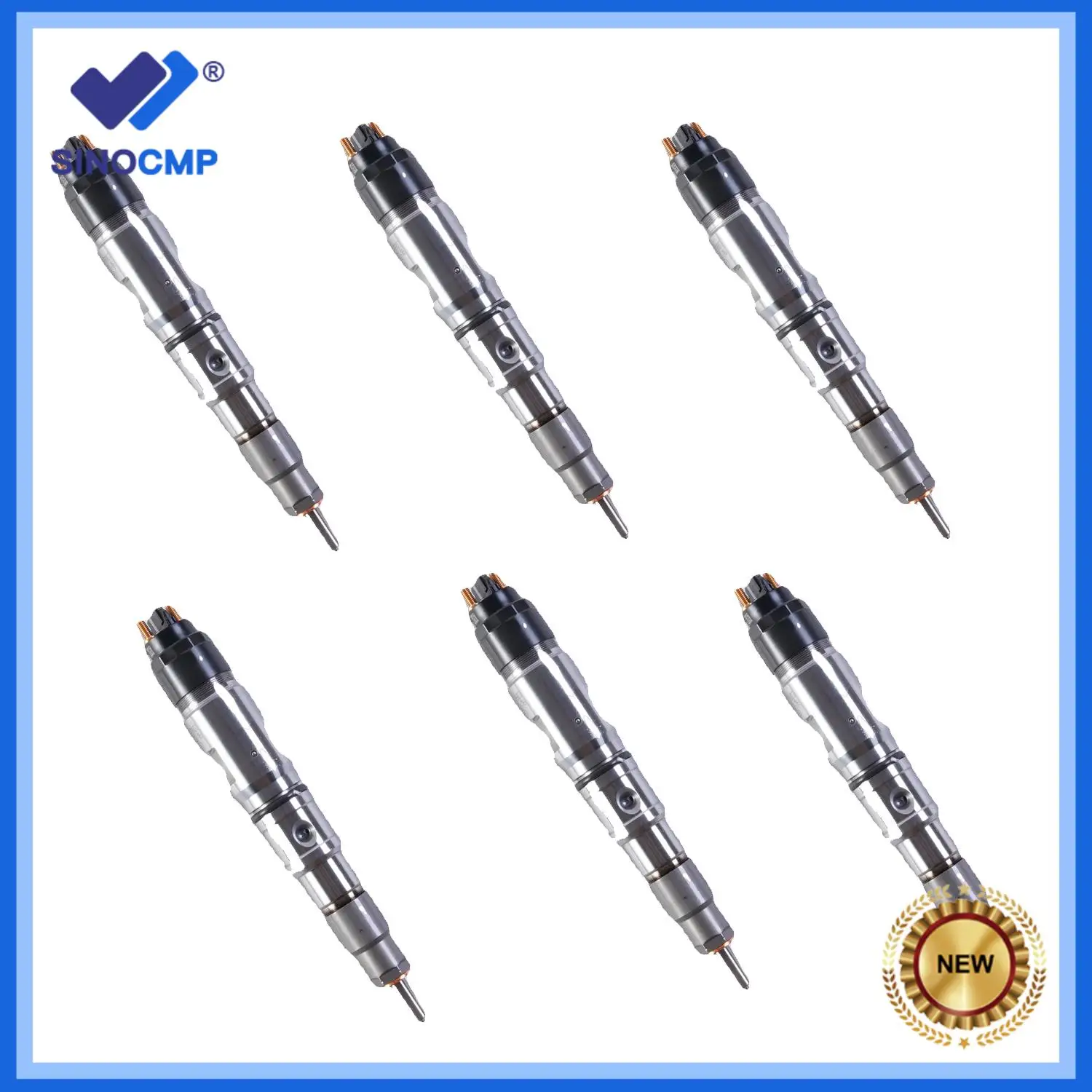 

6 шт. топливных форсунок 0445120258 400903-0031 для экскаваторов Doosan Daewoo DL08 MAN EURO-6, запчасти