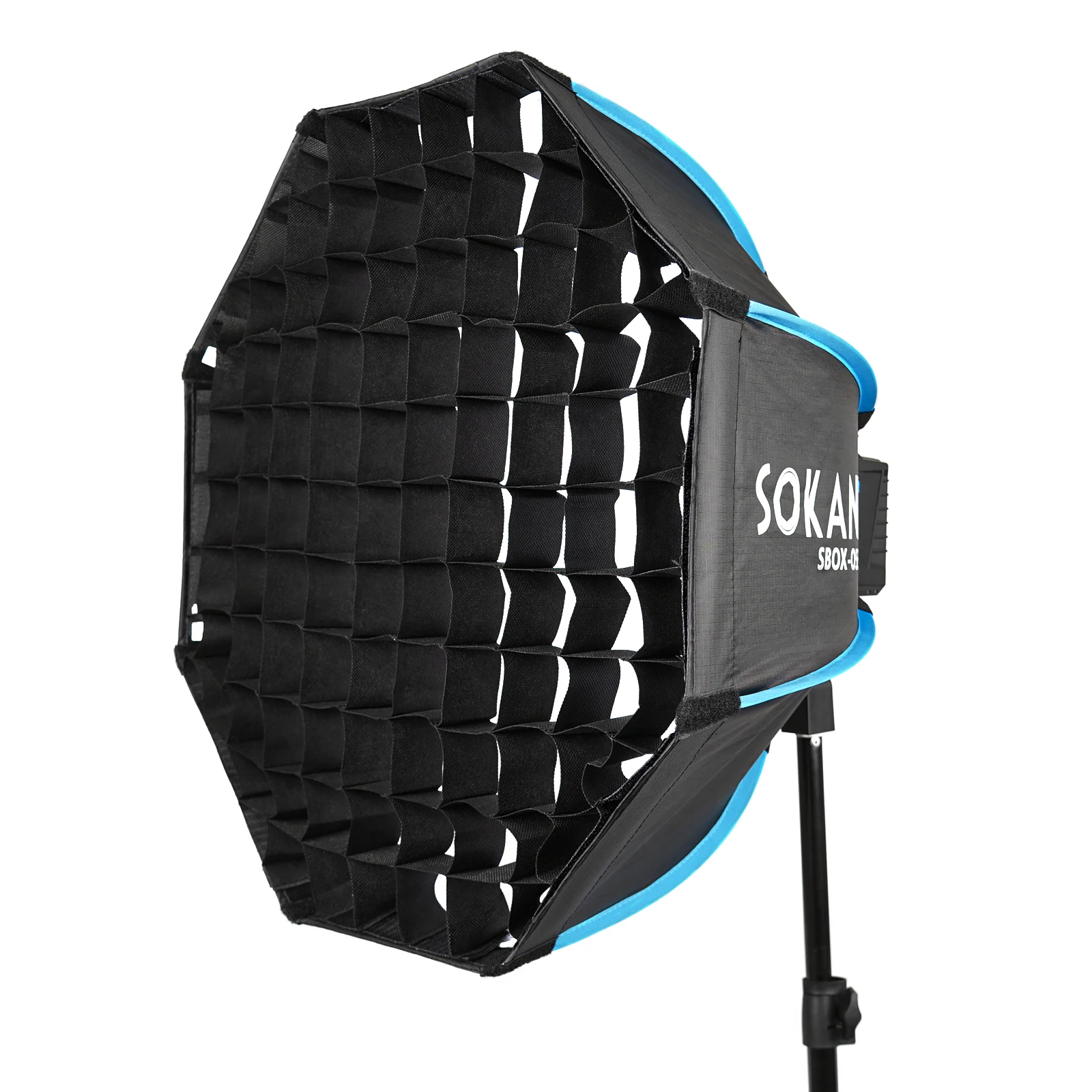 Sokani-Softbox octagonal plegable, montaje Bowens para Sokani X100 X60 Mini COLBOR CL60 Aputure 60X-S 200X-S, luz LED para vídeo, 55cm