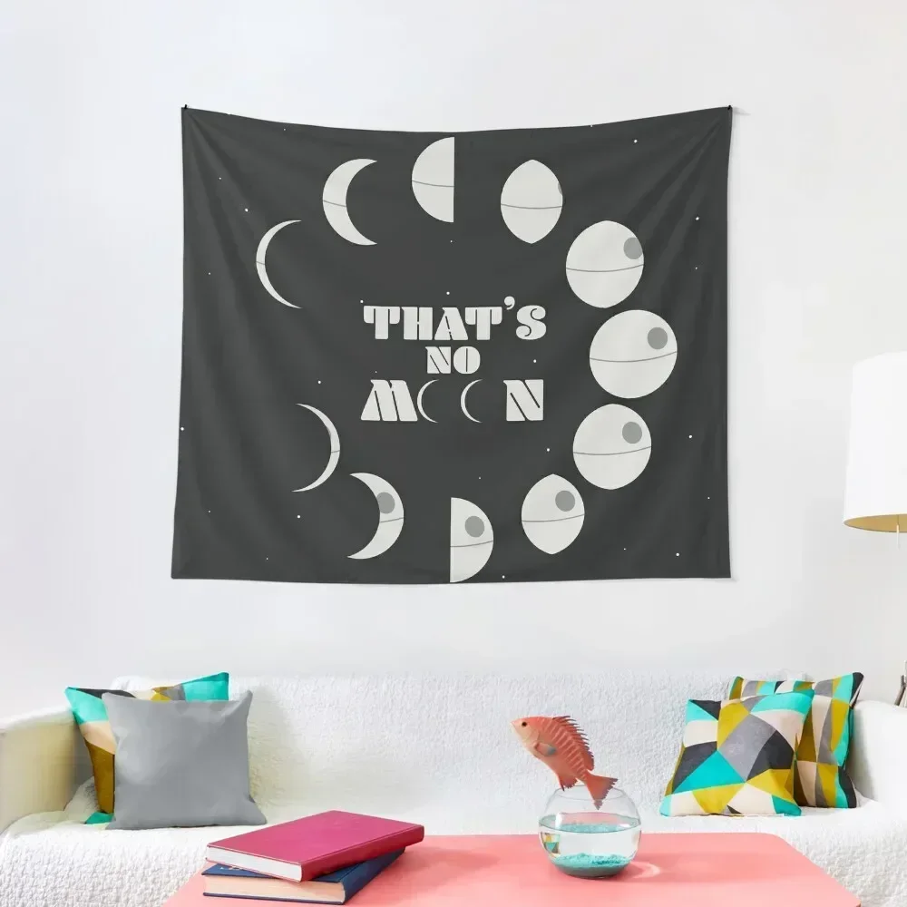 

That's No Moon Tapestry Room Decoration Aesthetic Home Supplies Wall Carpet Bedrooms Decorations Tapestry