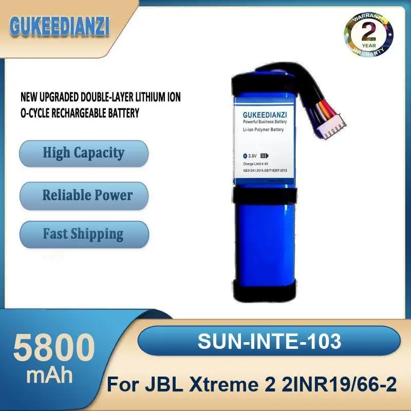Battery For JBL Xtreme 2 2INR19/66-2 Boombox 1 JEM3316 JEM3317 JEM3318 Speaker