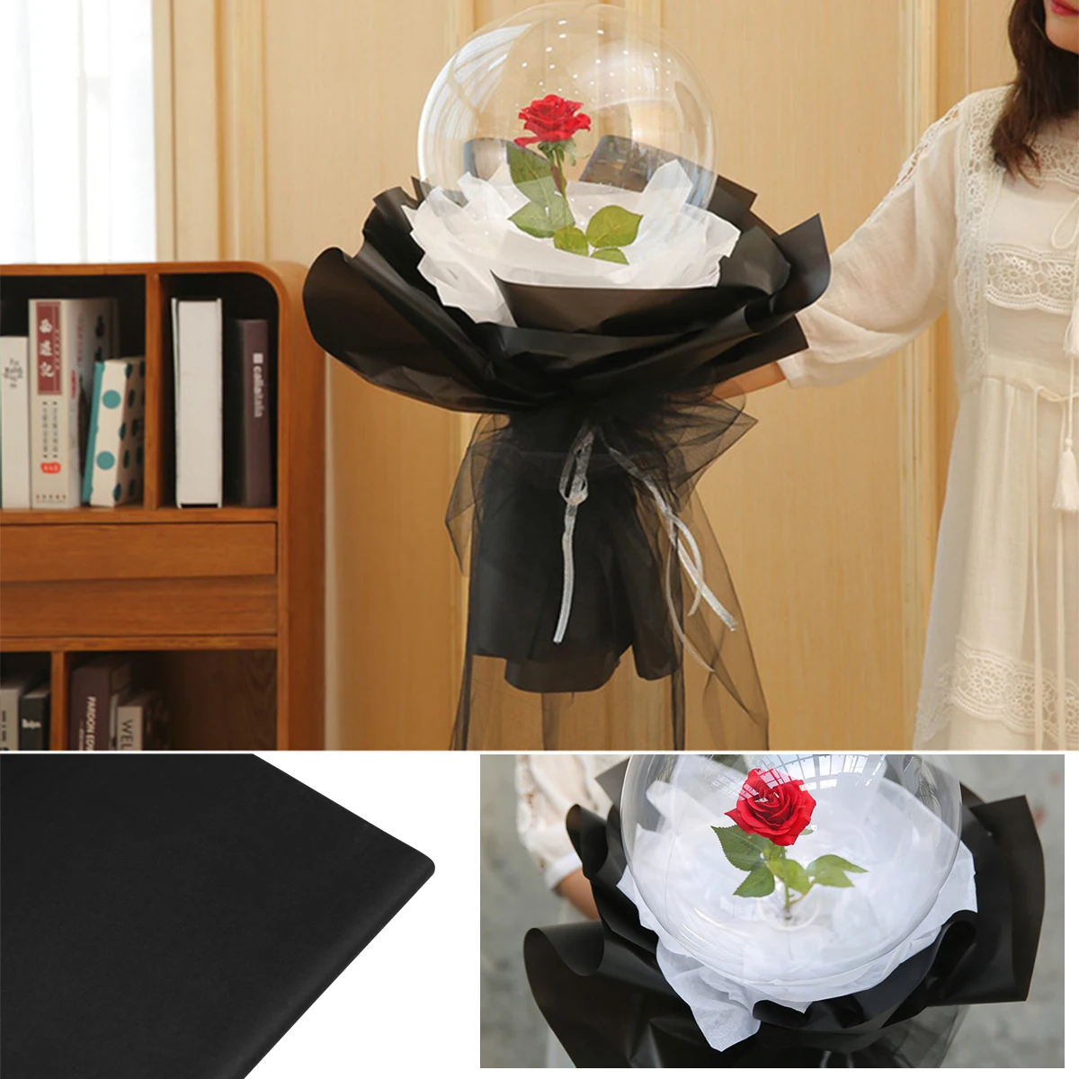 

20pcs Kraft Paper Flower Wrapping DIY Earth Tones Party Favors Solid Color Gift Thick Tear Resistant Recyclable Safe Writing