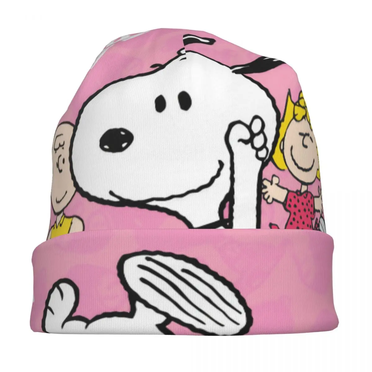 سنوبيس الكرتون الكلب مترهل قبعة رجل امرأة الشتاء الشارع الشهير Skullies Beanies قبعة بونيه قبعة متماسكة