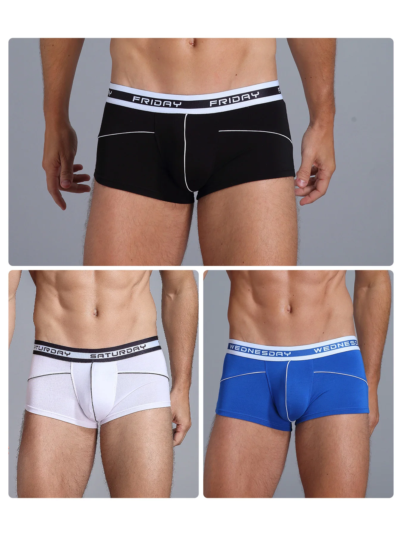 

Luxury Men's Bamboo Fiber Underwear Ultra-Thin Breathable Comfortable Cotton Boxer Shorts Sexy Soft Men's Panties Discount 3pcs
