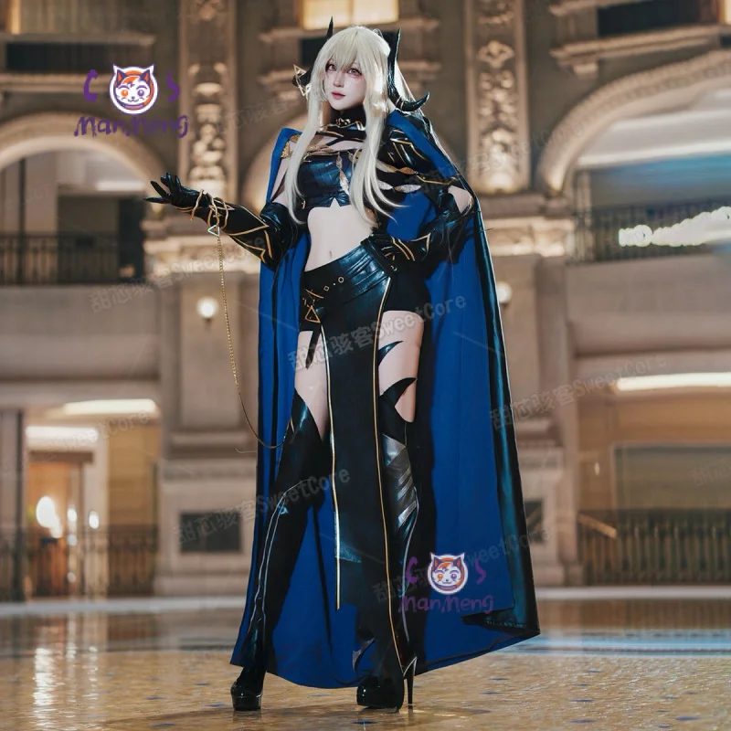 

Костюм для косплея Path to Nowhere Sin, новинка 2026 года, из игры: кожаный топ, шорты, плащ, перчатки, головной убор, носки, реквизит, униформа на Хэллоуин