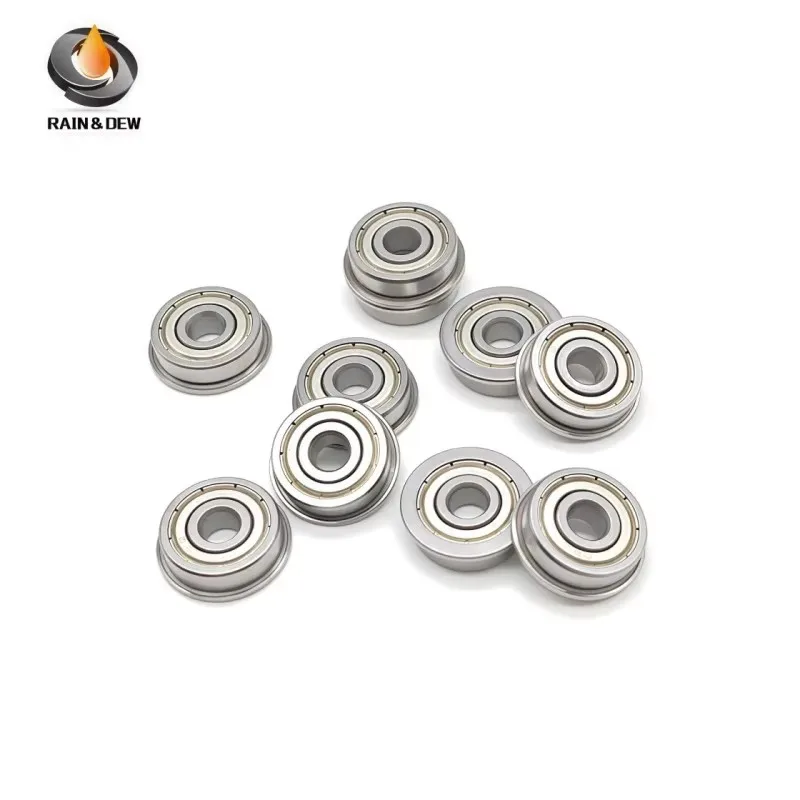 10 Stück 3X6X2,5 mm MF63ZZ ABEC-7 Flanschlager MF52ZZ 2x5x2,5 mm MF85ZZ 5X8X2,5 mm MF105ZZ MF128ZZ MF148ZZ F623ZZ F625ZZ F629ZZ – Detail 1