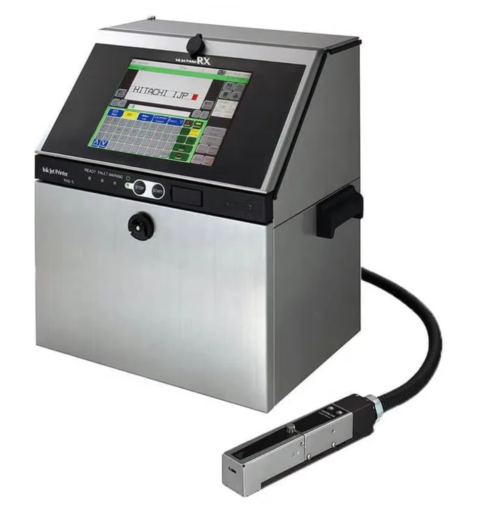 Refurbished Industrial Cij Inkjet Printer RX2 Batch Code Expiration Date and Barcodes for Packaging From HIT