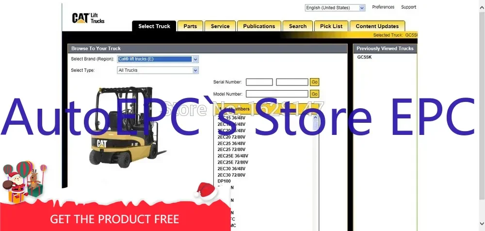 

Каталог запасных частей AutoEPC Cat Lift Trucks 2024 (MCFE)