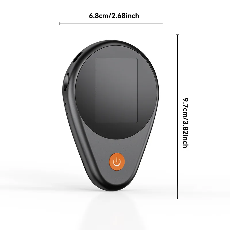 For Jewelry Appraisal Black Portable Microscope 2 Inch Screen Microscope Microscope ABS Material 2 Million Pixels