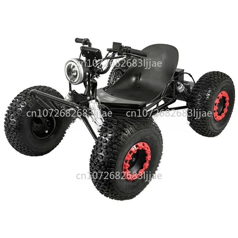 electric off-road kart, high-power differential motor 1200W high-performance all-terrain bump kart