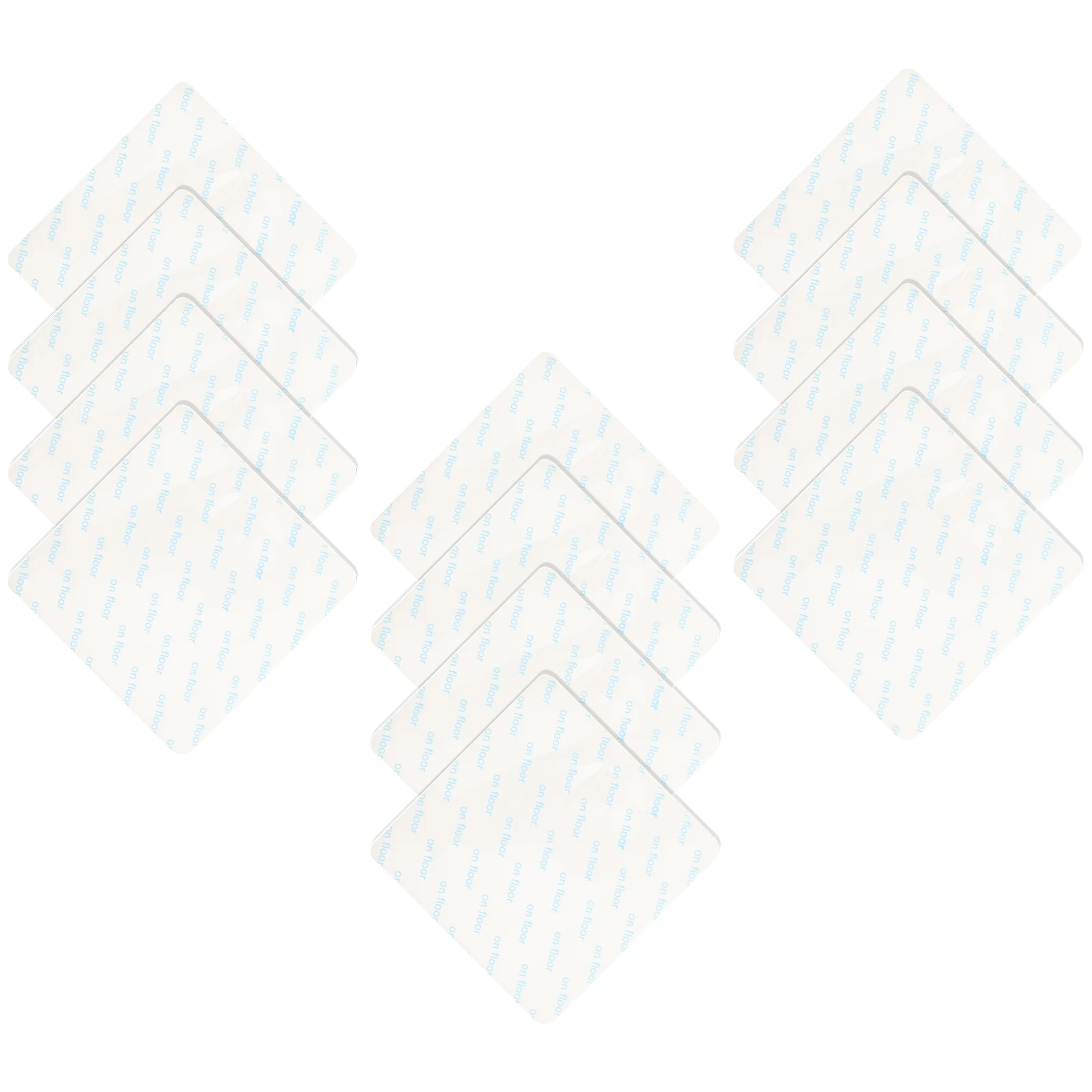 12 قطعة شريط السجاد لسجاد المنطقة فوق السجاد شارات تثبيت غير قابلة للانزلاق تمنع الشباك الانزلاق على أرضية الرخام الصفائح الصلبة