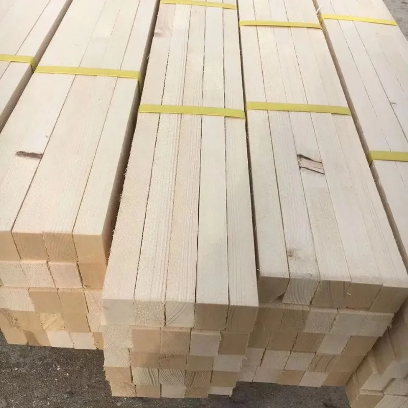 

Ceiling wooden square keel packing strip Floor wooden strip Log pine Solid wood line Construction wooden square