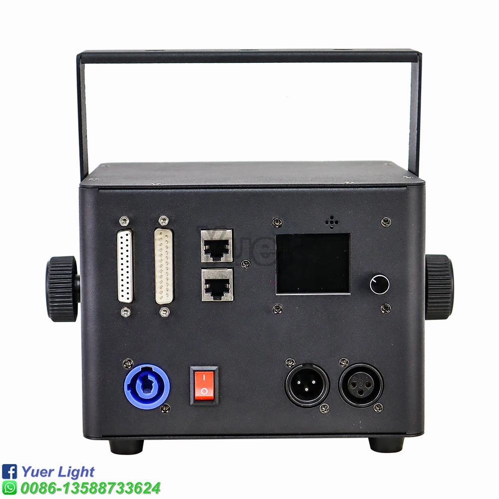 YUER Pro Bluetooth APP 5W RGB Animation Scan Beam Laser Projector Light ILDA DMX For DJ Disco Party Show Stage Lighting