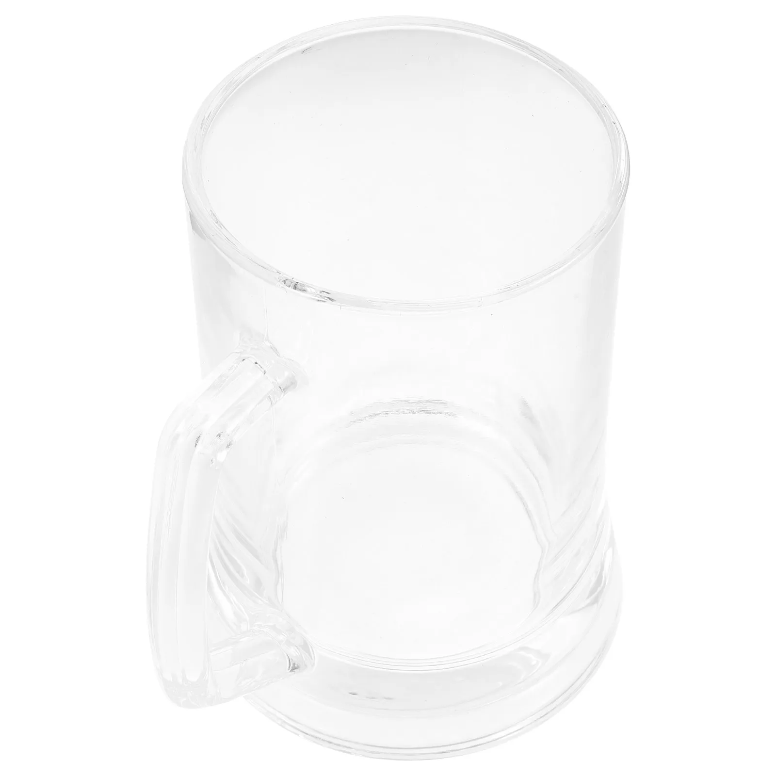 Glass Beer Mug Stein Clear Handled Large Drinking Glass Iced Tea Lemonade Juice Cup 500Ml Beer Stein Party Beach Father's Day view 5
