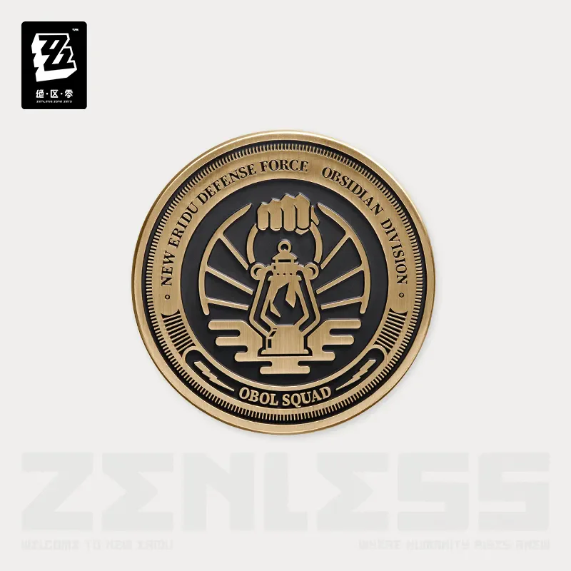 [Genuine] miHoYo Game Zenless Zone Zero Camp Series Metal Badge The Third Bullet Cartoon Brooch Anime Ornament Cosplay Xmas Gift - Image 2