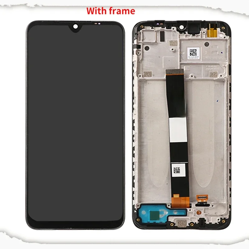 For Redmi 9A 9C LCD Display Touch Screen Digitizer Frame M2006C3LG M2006C3LI M2006C3LC M2006C3MG