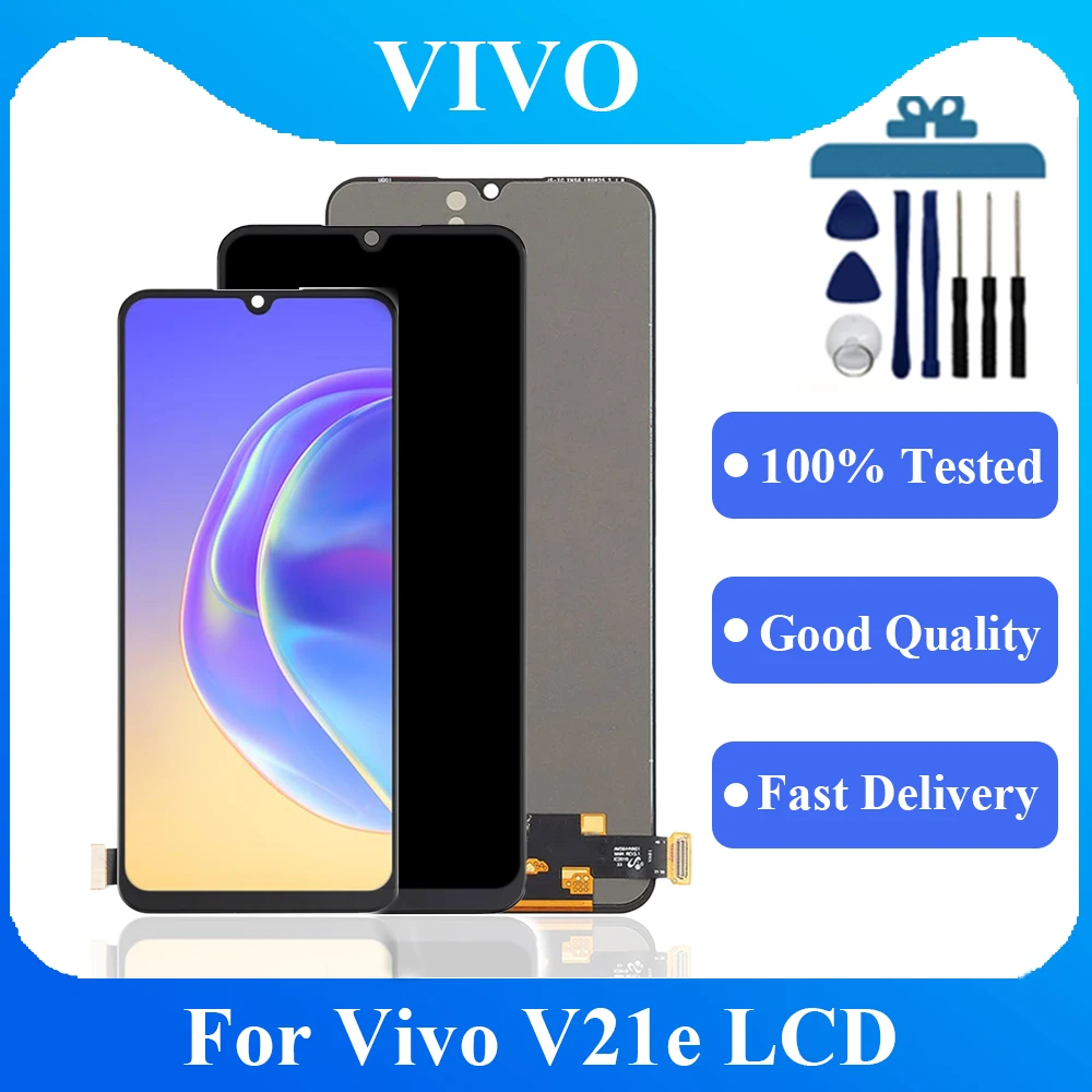 

OLED For Vivo V21e V2061 LCD Display Touch Screen Digitizer Assembly Replacements for vivo V21E lcd Display