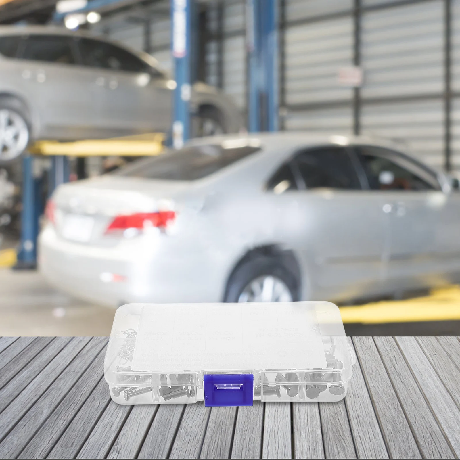 

100pcs Pins Positioning Safety D-shaped Locking Towing Hitch Hardware Kit Trailer Locking Hitch