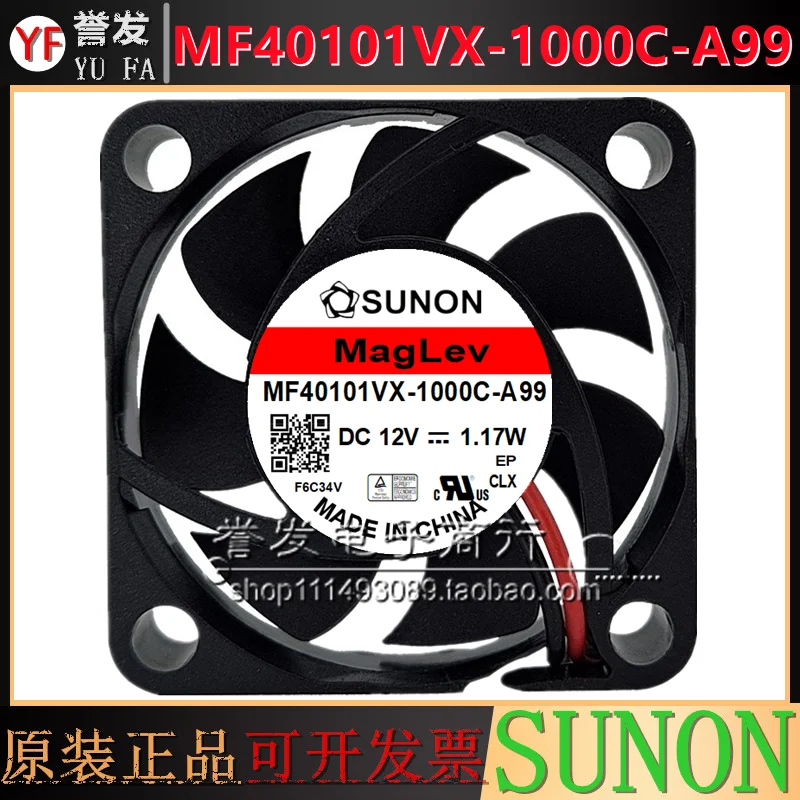 NEW ORIGINAL MF40101VX-1000C-A99 12V 1.17W 4010 40x40x10mm COOLING FAN RADIATOR