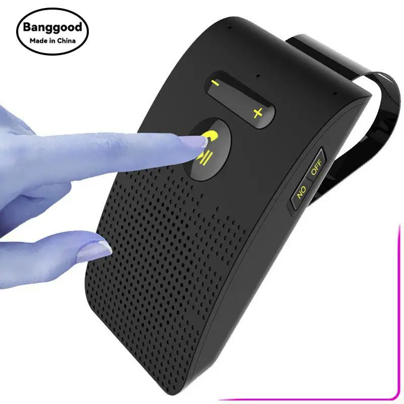 

SP09 Солнцезащитный козырек Bluetooth 5. Вибрационный чехол для звонков с громкой связью, одна для системы вызова с двумя номерами вызова