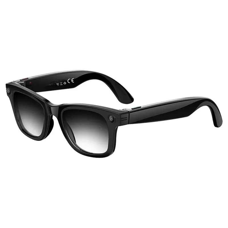 W620 Smart Glasses AI Translation WiFi 8MP Camera Voice Assistant Music Call Hands Free Eyewear for Men Women Tech Gift