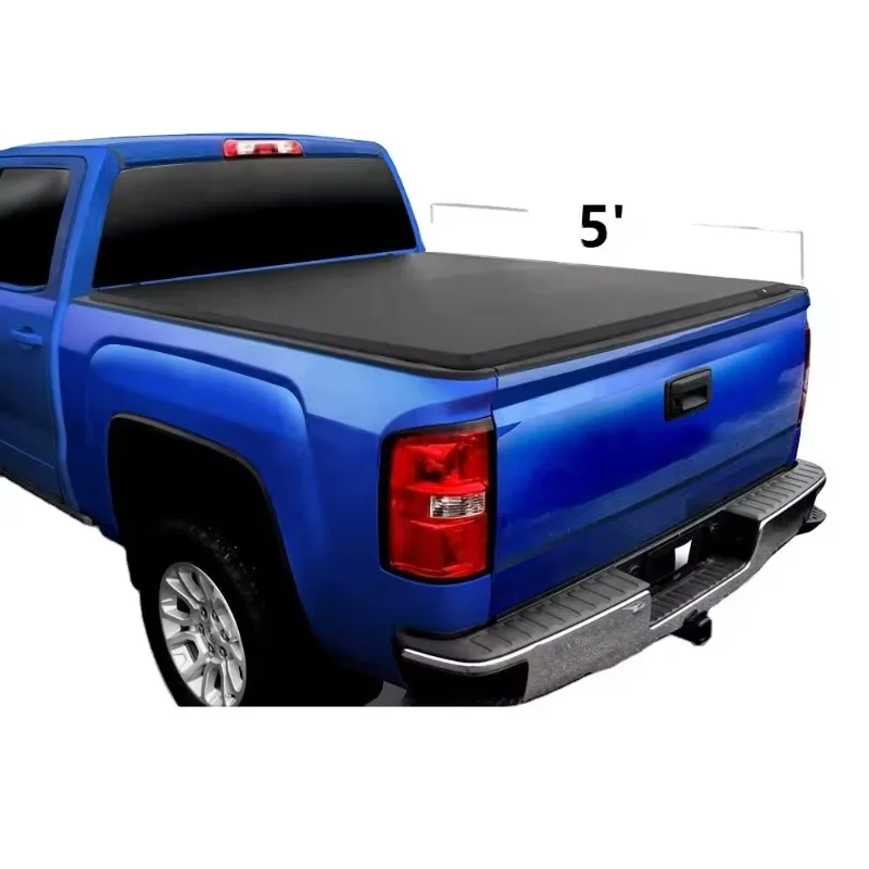 

Wholesale Made in China High Quality Hard Retractable Tonneau Cover, Tonneau Tri Fold Cover