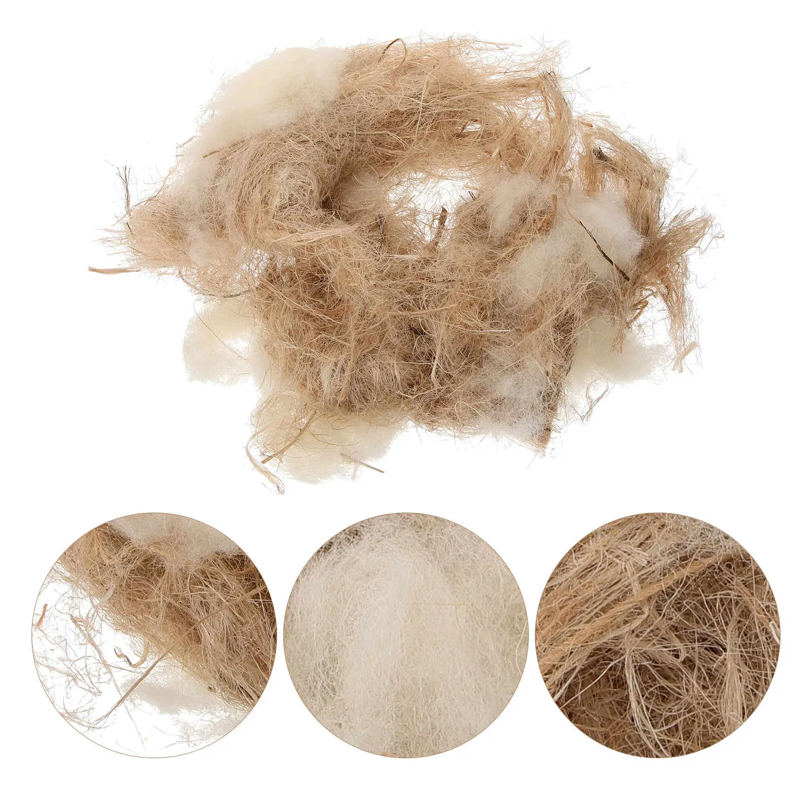 1 Pack Bird Nesting Material 40g Jute Nesting Material Nest / Fibre Birds Canaries Finches Nest Filled Grass Bird Cage