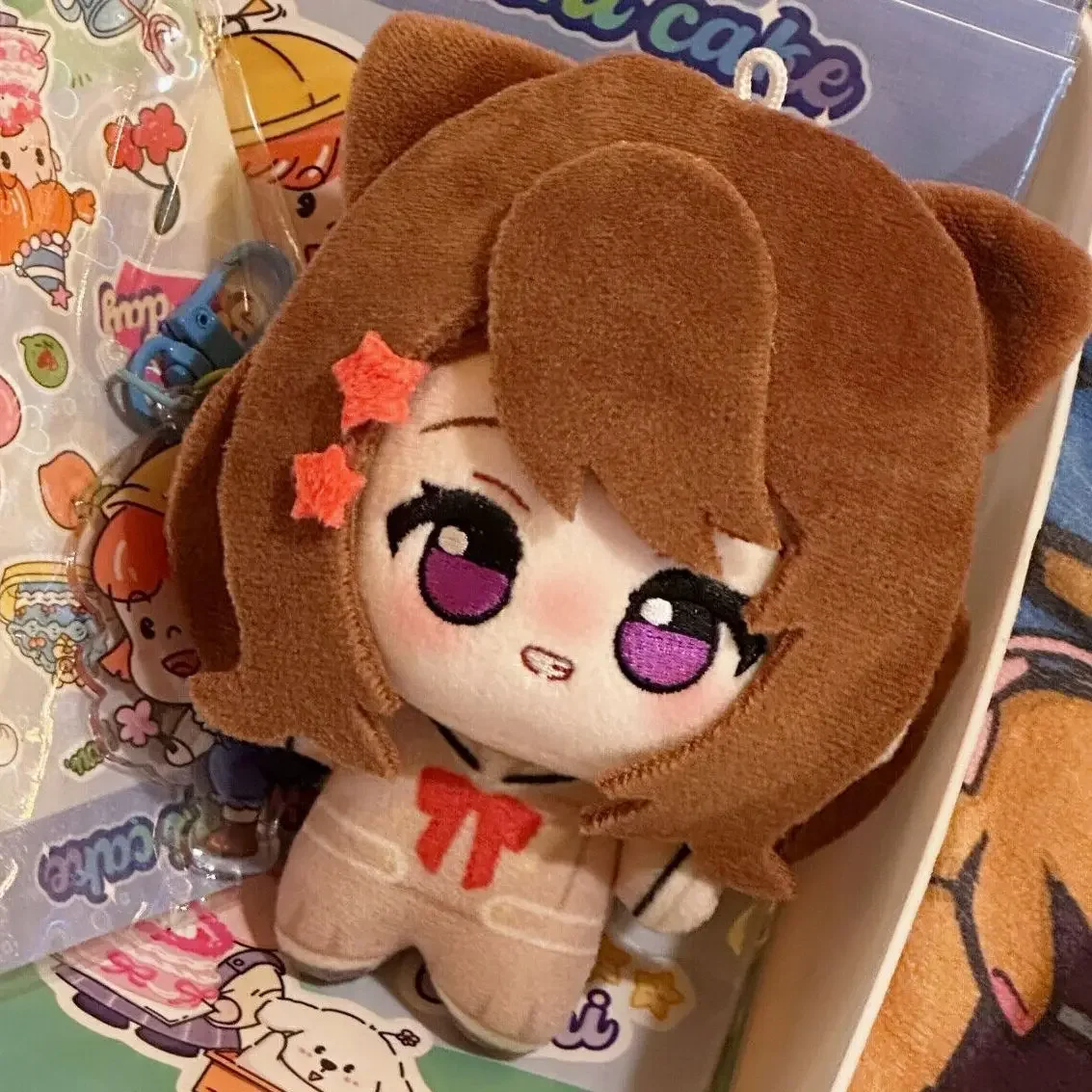 

10cm Cute Printed Cotton Doll Chisato Shirasagi Kasumi Toyama for Friends Adults Children Birthday Gift Fan Collection