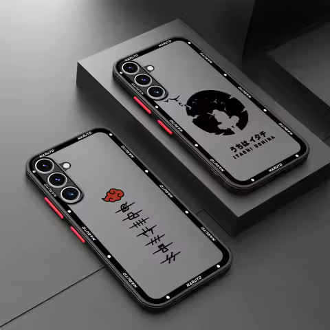 Japan Anime Narutos Case for Samsung Galaxy A24 A25 A26 A21s A22 A34 A35 A36 A52 A56 A53 A54 A73 Matte Phone Cover