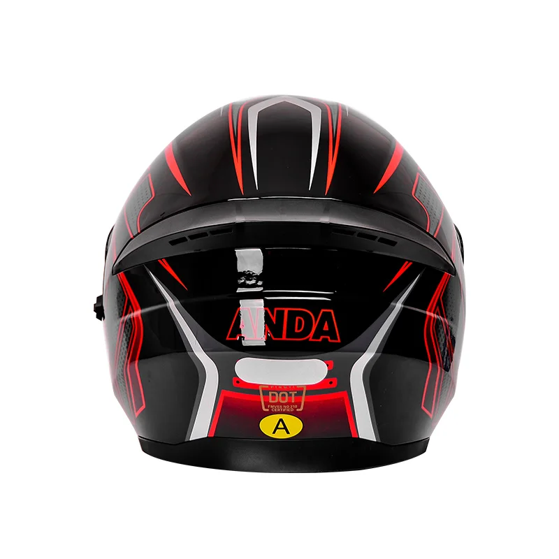 Dot Certification Motorcycle Helmet with Dual Visor Abs Head Guard for Adults New Condition Perfect Accessories Half Face Helmet