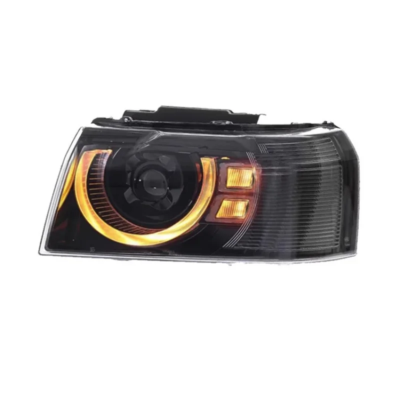 High Quality Bumper Headlamp Full LED Sport Headlight Daytime Running Lights Headlights FREELANDER 2 2007-2015