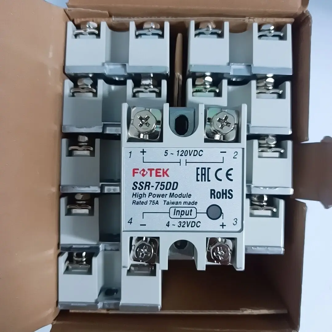 FOTEK SSR-10AA SSR-25AA-H SSR-25AA SSR-75AA SSR-40AA-H 10A 25A 40A DD DA AA Solid State Relay Module for PID Temperature Control